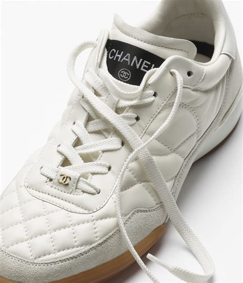 suede calfskin chanel trainers